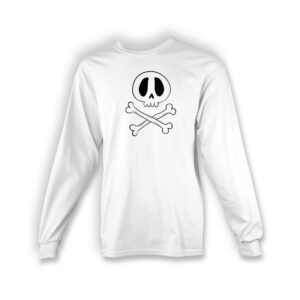 Halloween Skull N’ Bones Adult and Youth Long Sleeve T-shirt | Halloweentown | Stranger Things | Hellfire Club